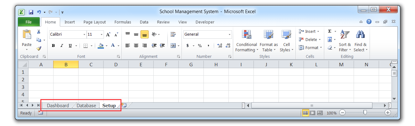 change sheet name