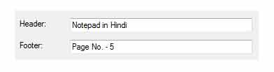 Notepad Page Orientation